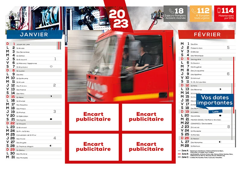 encarts publicitaires