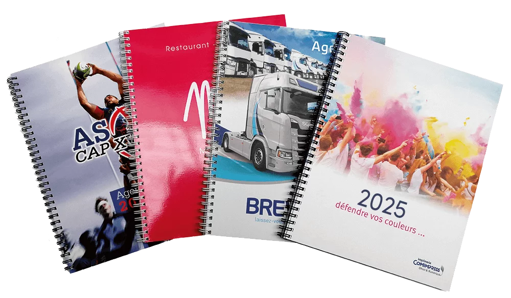 agenda personnalisable 2025